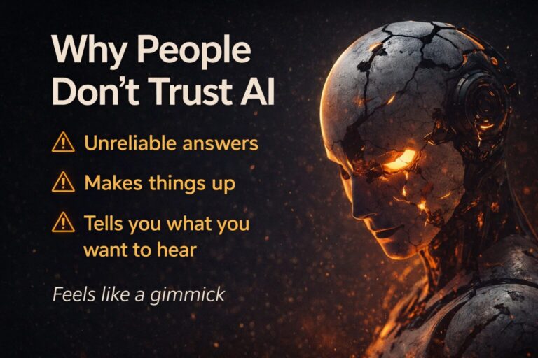 Why People Don’t Trust AI… and What Would Have to Change